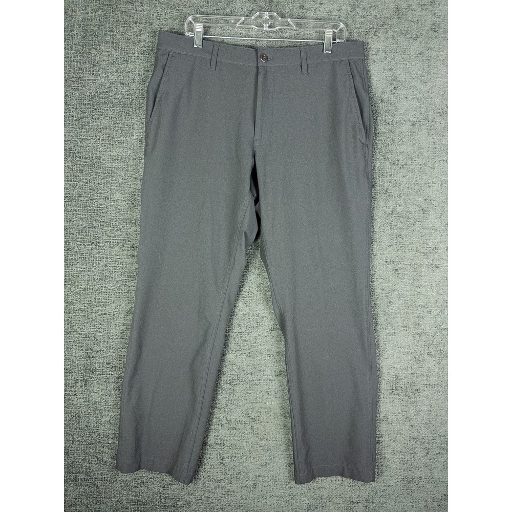 Bluffworks Envoy‎ Lightweight Travel Pants Mens 36x30 Gray Slim Fit Gorpcore